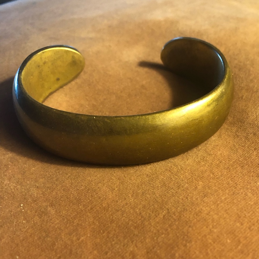 Solid Brass Cuff Bracelet- 792 $30 or $25 w/offer